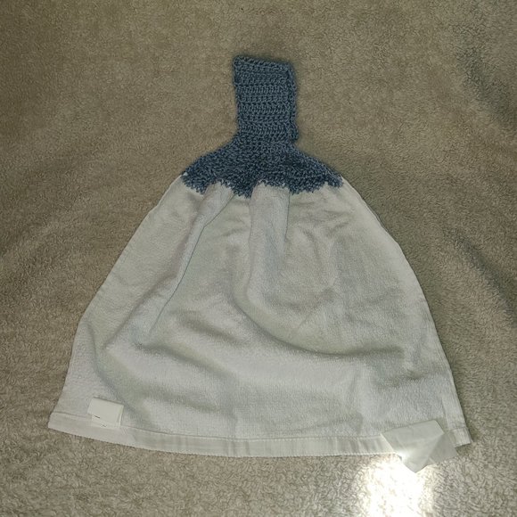 Cecil Saydah Snowman Themed Hanging Kitchen Towel - Picture 2 of 2